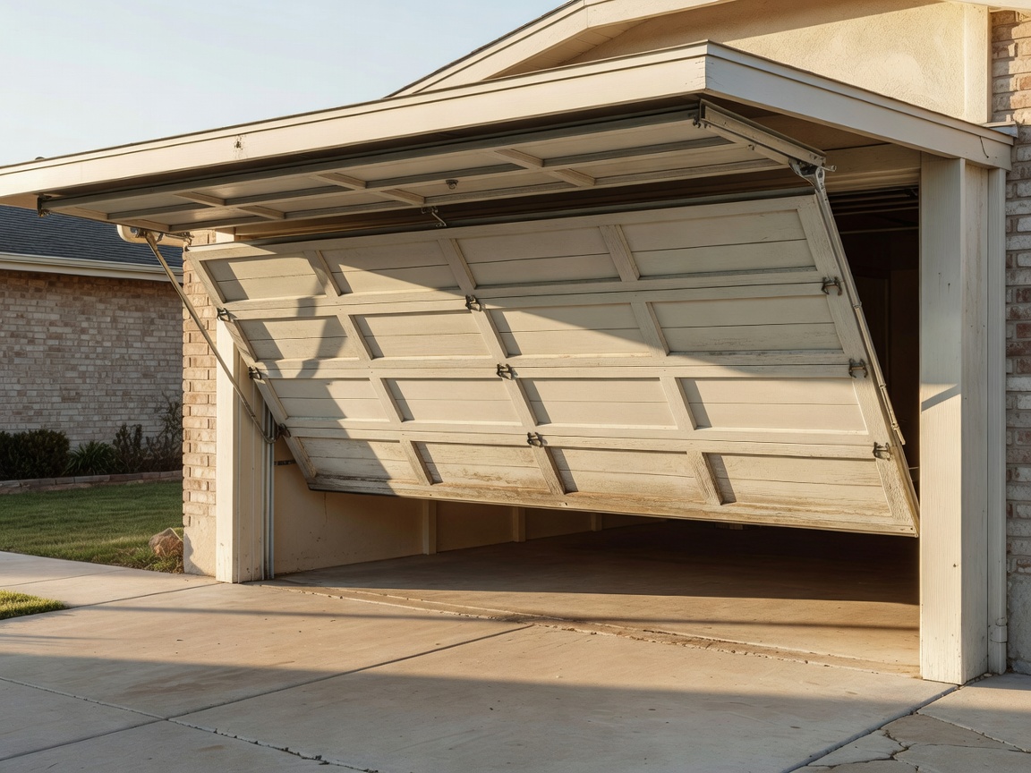 Classic canopy style up-and-over garage door